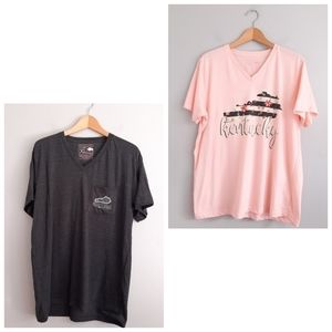 Calamity Jane Kentucky V-Neck Tee Bundle